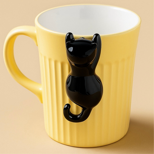 Mug chaton en céramique