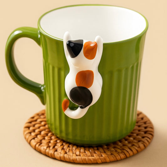 Mug chaton en céramique